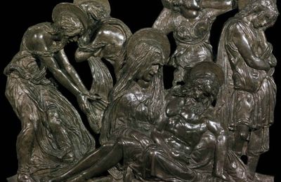 Donatello, Lamentation Over the Dead Christ, ca. 1455–1460