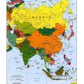 Carte de l' Asie
