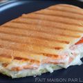 Panini saumon tomate mozza (maison)...