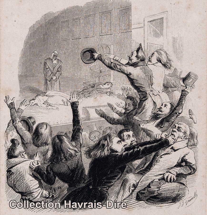 Le Havre-Théâtre-Place Gambetta-Acteurs-porte Richelieu- cabale