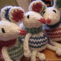 Noel 2009 (3) : Trois petites souris en balade à Paris...