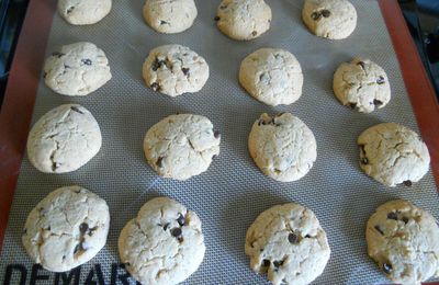 Cookies chocolat et orange