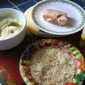gratin de chou fleur curry et saumon frais (REGIME)