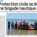 Brigade nautique pour la protection civile