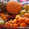 Jus aux fruits et légumes de saison