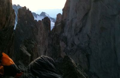 Aiguille d'Argentière : Arête du Jardin, D, 3901m, +1400m, IV, 4c, A0