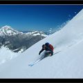 Du ski au mois de juillet !Marc Vincent,