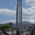 Rond-point à Basse-Terre (Guadeloupe)