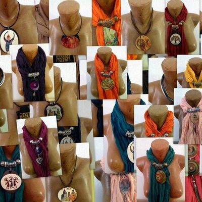Bijoux de foulard ou foulards bijoux ?