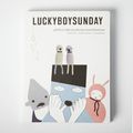 set de papeterie Lucky boy sunday