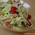 Salade de fenouil au pamplemousse et à la framboise, sans blé, sans lait