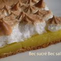 Lemon pie - Tarte au citron meringuée