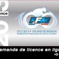 Bureau et demande licence FFM