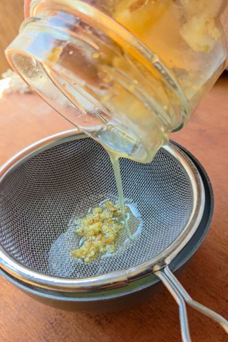 Sirop cru de fleur de sureau