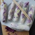 ROULEAUX de Printemps aux Crudités