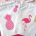 Ananas, flamand rose et couleurs vitaminées !