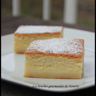 Le gâteau magique à la vanille