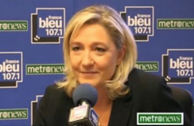 Marine Le Pen : "Manuel Valls est insultant avec le Front national" (vidéo 30/09/2013)