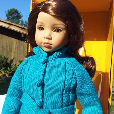 Une jolie demoiselle pour fêter le 1er jour d'automne !