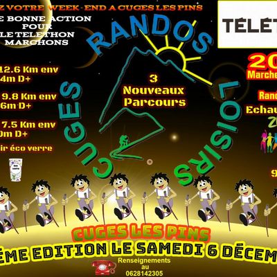 2 propositions solidaires pour le Téléthon 2025