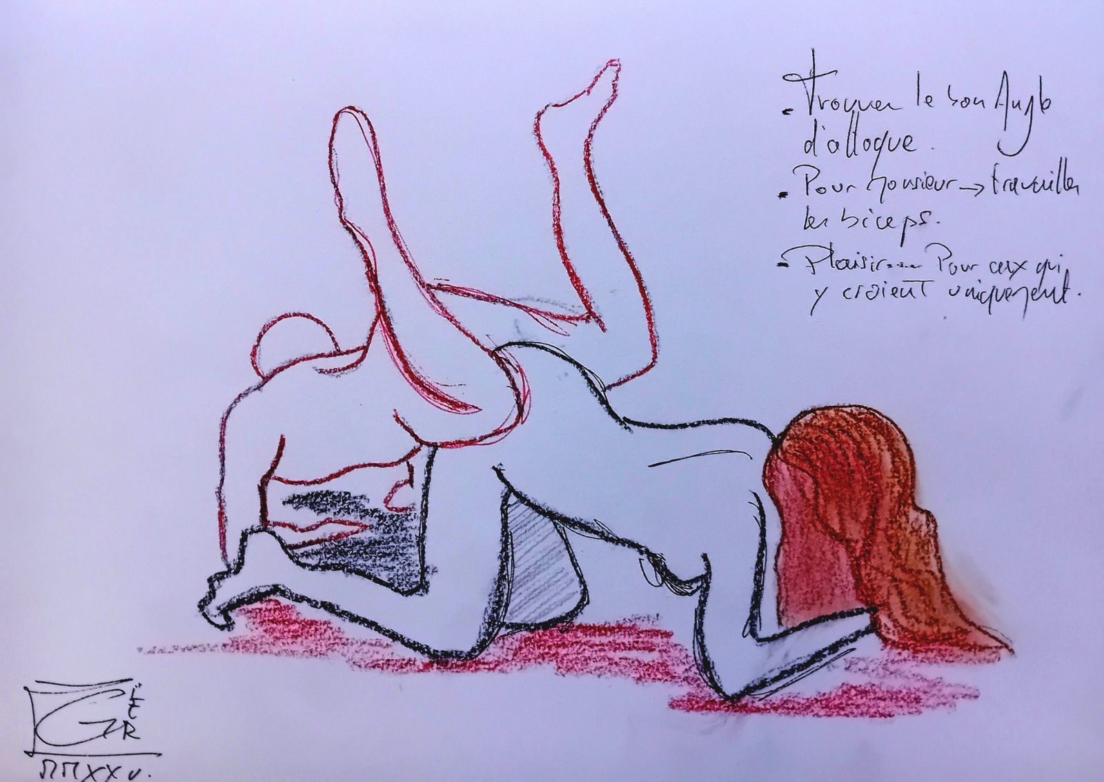 Dessin Kamasutra 