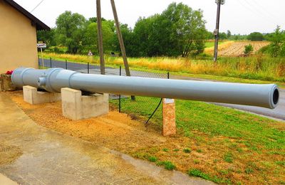 Canon de 240mm Mle 1893 à Grincey (55 - France)