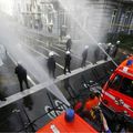 Les pompiers ont quitté Bruxelles les mains presque vides