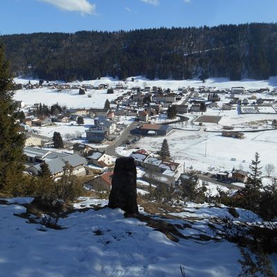 La commune de Bois d'Amont (Jura)