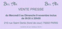 Vente de Presse Bel-Air