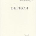 Deux poèmes de Radek Fridrich, extraits de "Beffroi" (éd. Revue K)