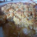 Crumble de rhubarbe