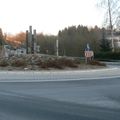 Rond-point à Monschau (Allemagne)