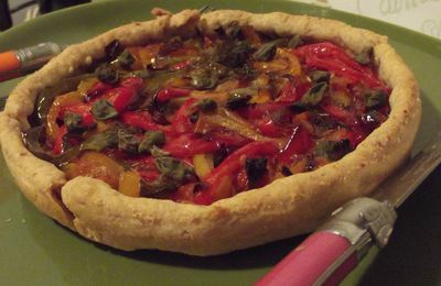 Tarte à la peperonata