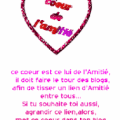 Coeur de l'amitié