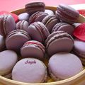 Macarons à la framboise