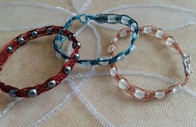 Bracelets Macramé ( suite ) 