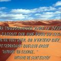 Sahara... A. de Saint Exupéry