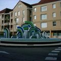 Rond-point à Paray le Monial