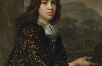  « Portrait d'un garçon en robe brodée d'or », vers 1676,