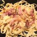 Pâtes à la carbonara