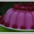 Glace rhubarbe framboise