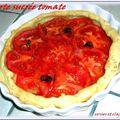 TARTE A LA TOMATE , BADIANE ET VANILLE ( dessert)