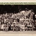 Ecole privée maternelle dates inconnues