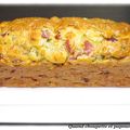 CAKE JAMBON; CORNICHONS ET MOUTARDE