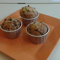 Muffins banane-chocolat