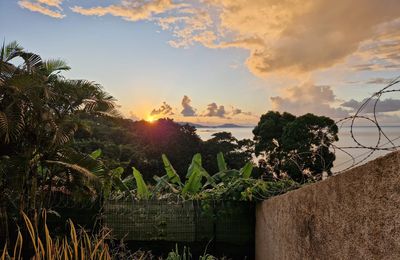 Couchers de soleil depuis notre terrasse