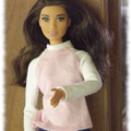 [Patron] T-shirt Raglan pour Barbie "Tall"