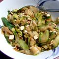 Salade de courgettes aux pignons de pin