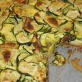 Tarte courgettes mozzarella