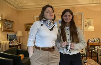 Un déjeuner avec Apolline et Camille